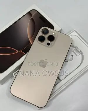 New Apple iPhone 16 Pro Max 256 GB Gold