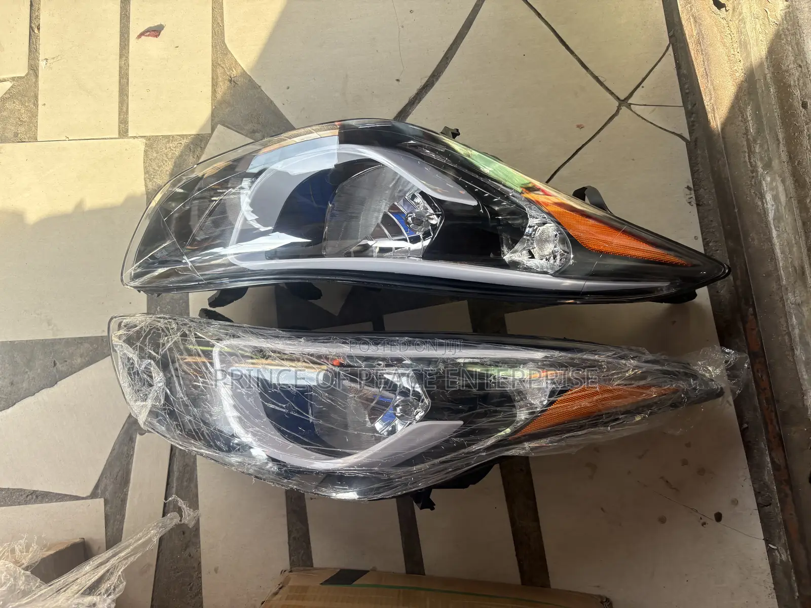 Hyundai Elantra 2011 2012 2013 2014 2015 Headlight Pair