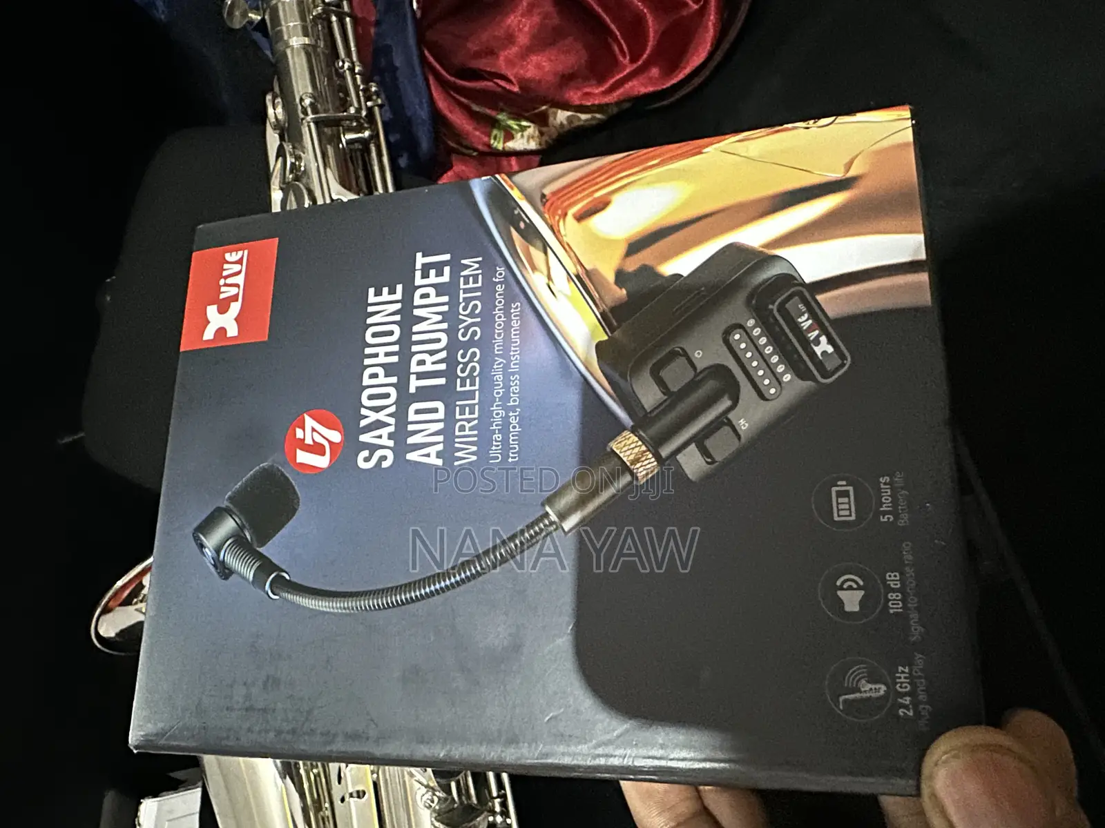 Xvive Wireless Saxophone Mic
