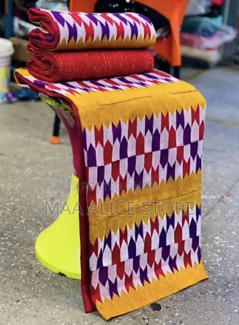 Authentic Bonwire Kente Cloth (Different Colours Designs)
