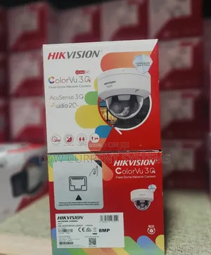 Hikvision 8mp Ip Acusence Camera 3.0 Colorvu Ds-2cd2187g3-Lis2uy Audio