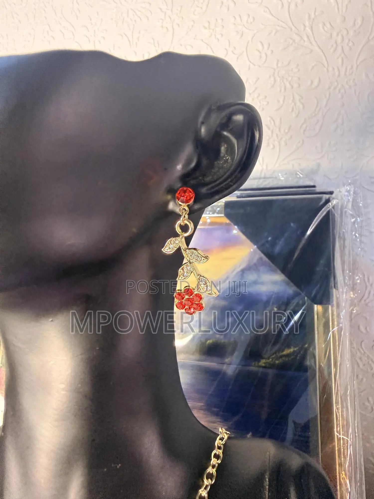 Bridal Jewelry Necklace and Earrings