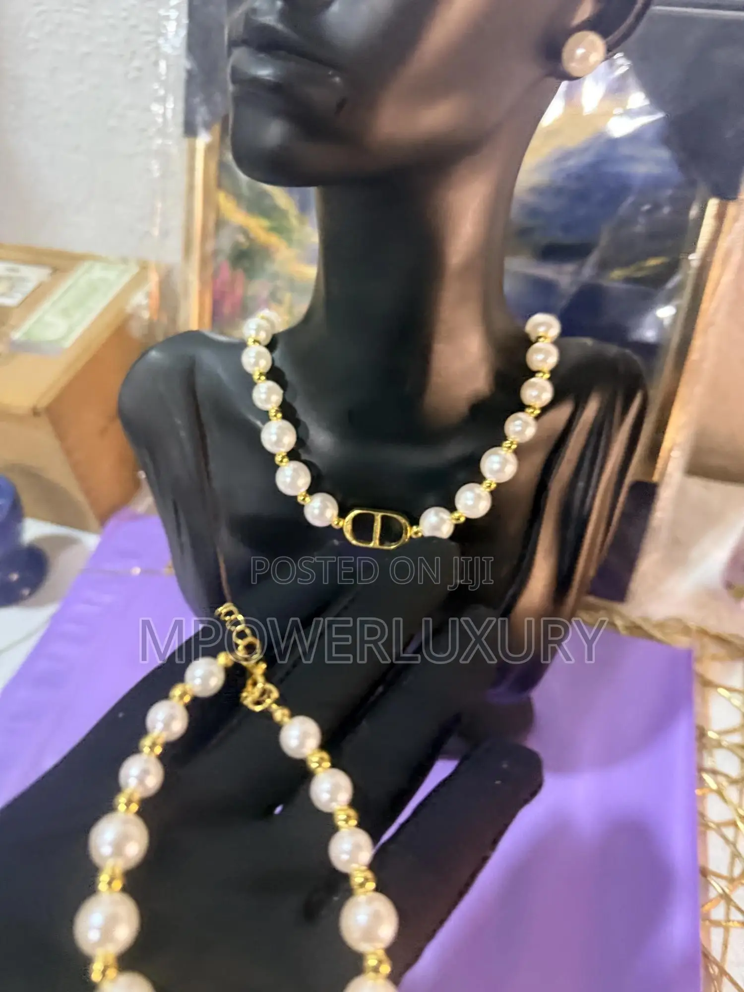 Sun Flower Pearls Set Bead
