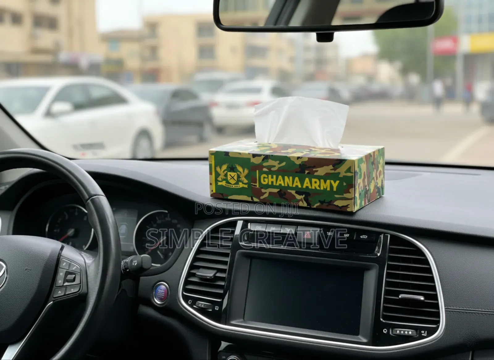 Customized Tissue Box