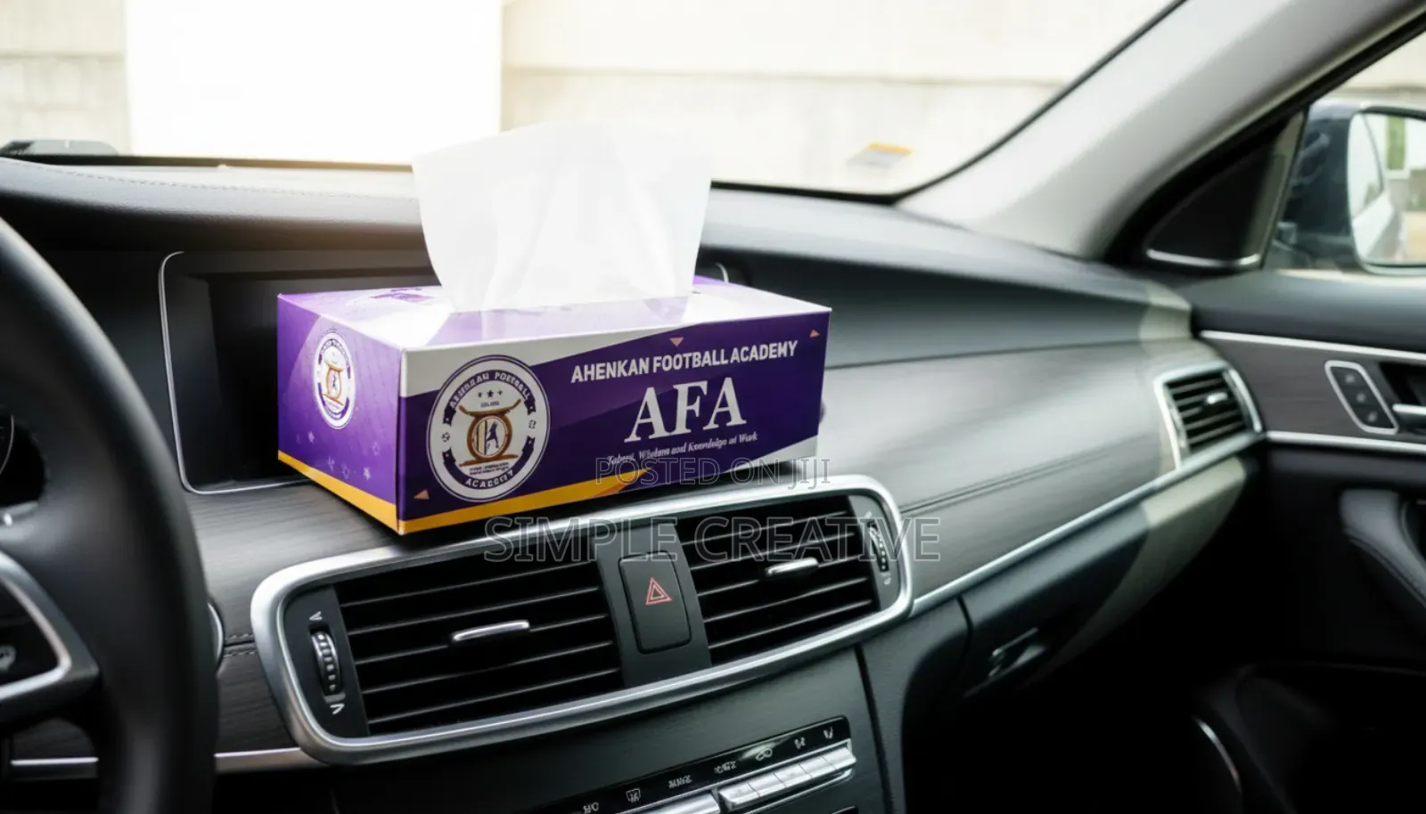 Customized Tissue Box