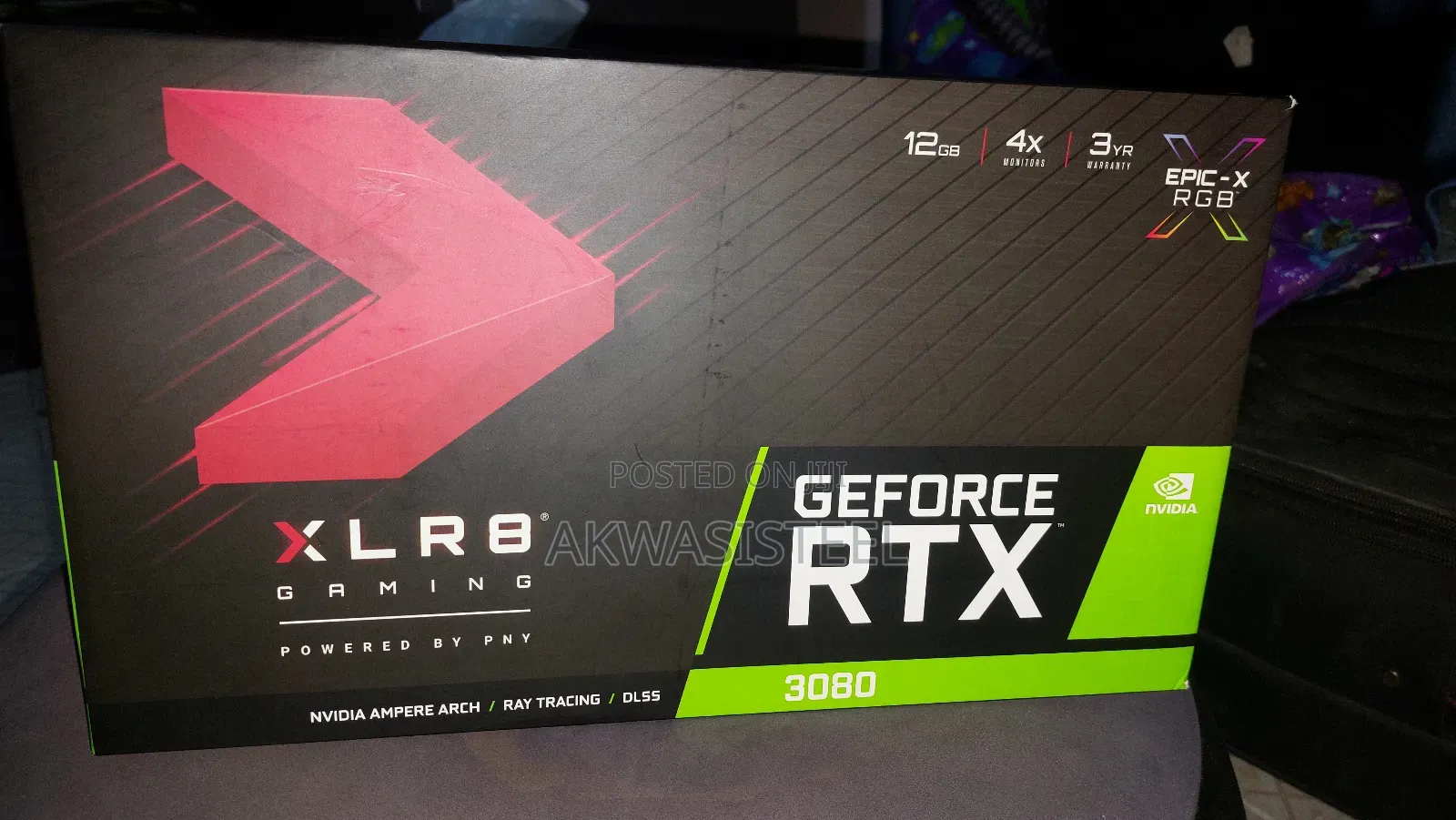 Pny Geforce RTX 3080 12gb Xlr8 – Brand New