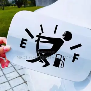 Car Fuel Funny Sticker