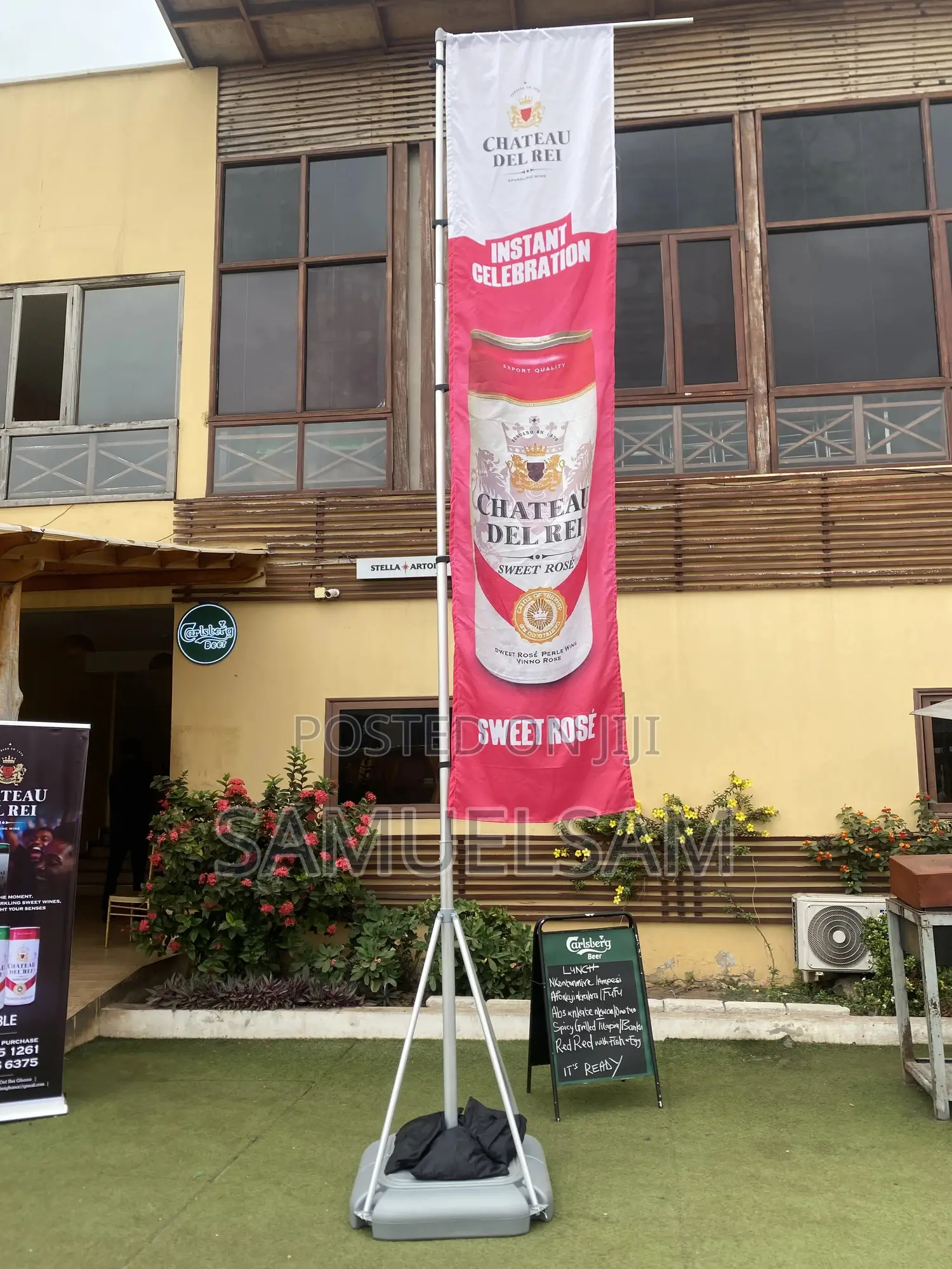 Telescopic Flag Pole for Rent in Accra
