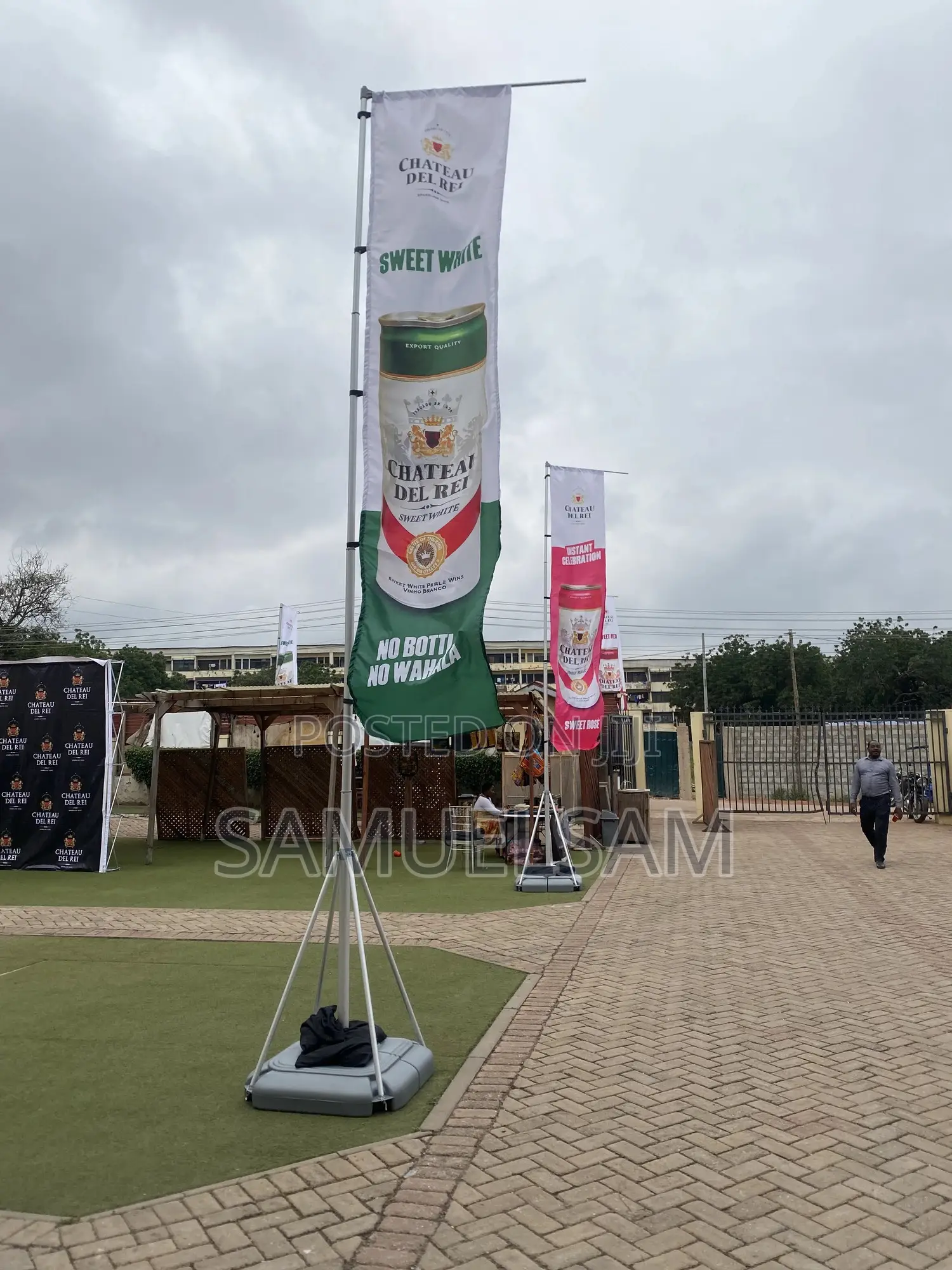 Telescopic Flag Pole for Rent in Accra