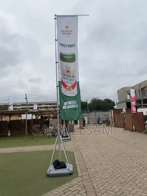 Telescopic Flag Pole for Rent in Accra