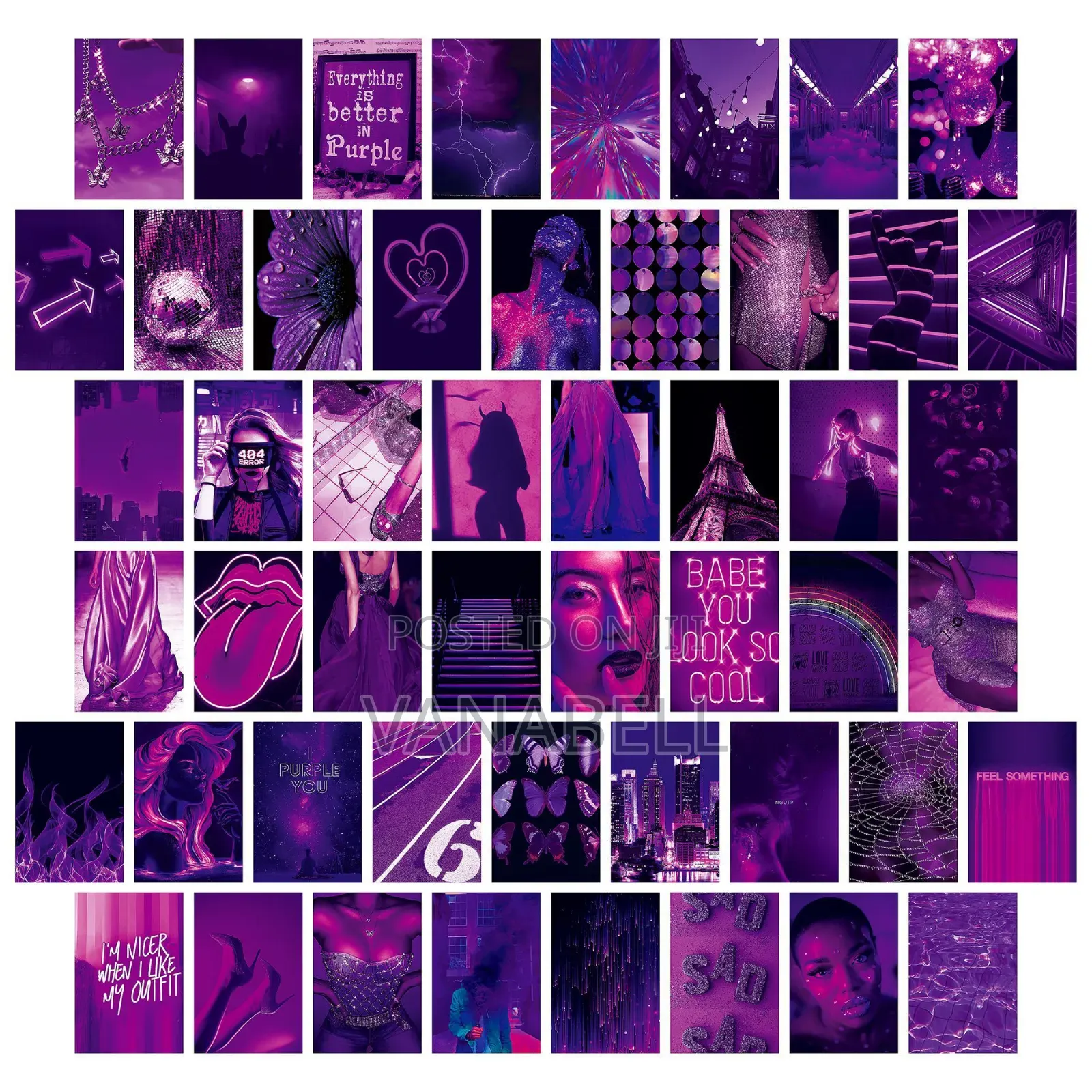 Collage Wall Posters (25 Posters)