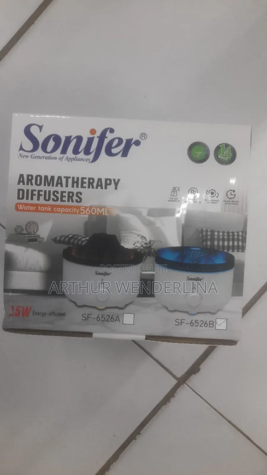 Sonifer Aroma Diffuser With Remote to Operate