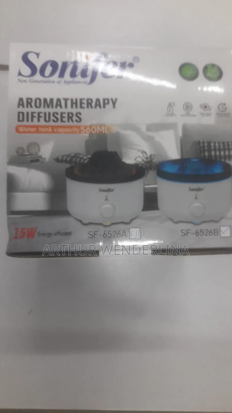 Sonifer Aroma Diffuser With Remote to Operate