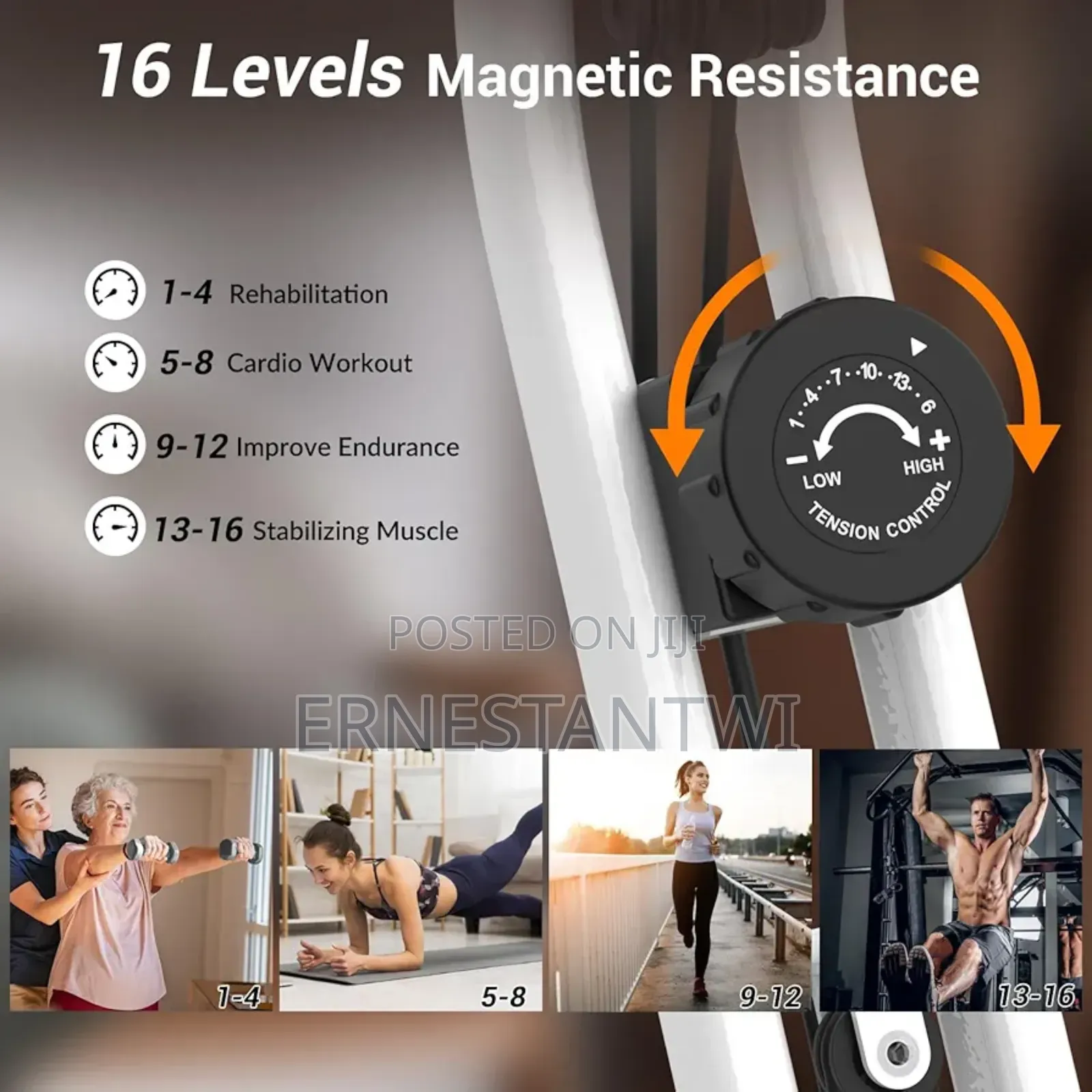 Fodable Exercise Bike From Micyox, Uk in Achimota - Sports Equipment ...