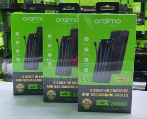 Oraimo Power Bank 20,000mah 12w - Opb-P5201 Traveler Link 20