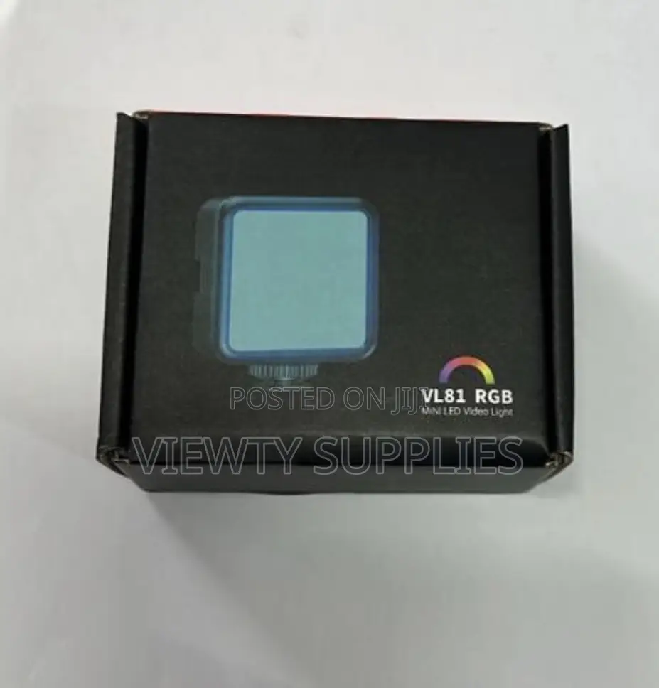 RGB Rechargeable 5200mah on Camera Video Light for Youtube DSLR Vlog