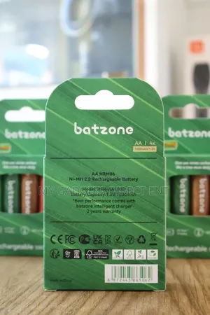 Batzone Ni-Mh 2.0 Rechargeable Battery Aa /4×