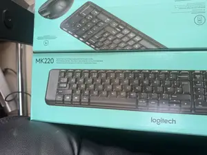 Logitech Mk220 Wireless Keyboard And Mouse Combo Wireless Original