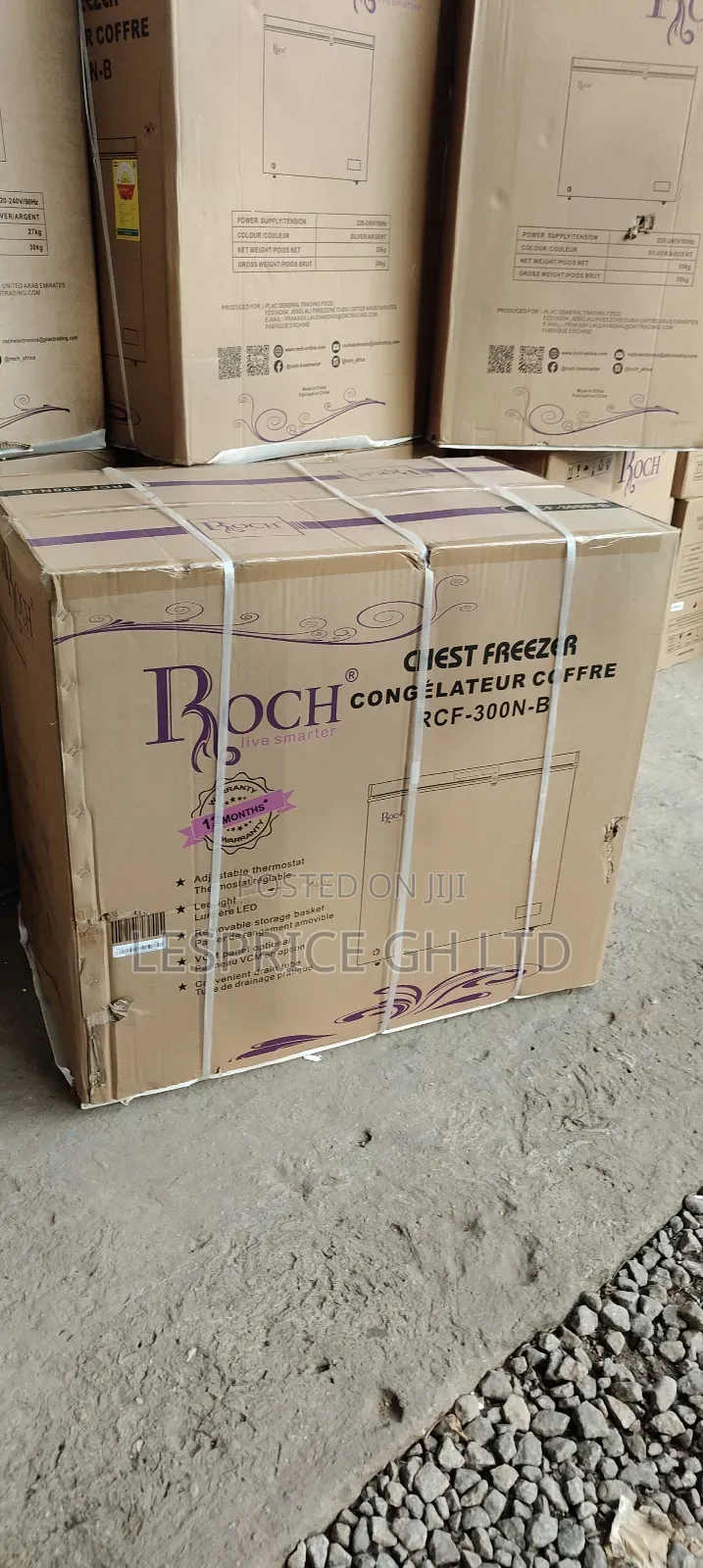 Roch Chest Freezer 251 Litres