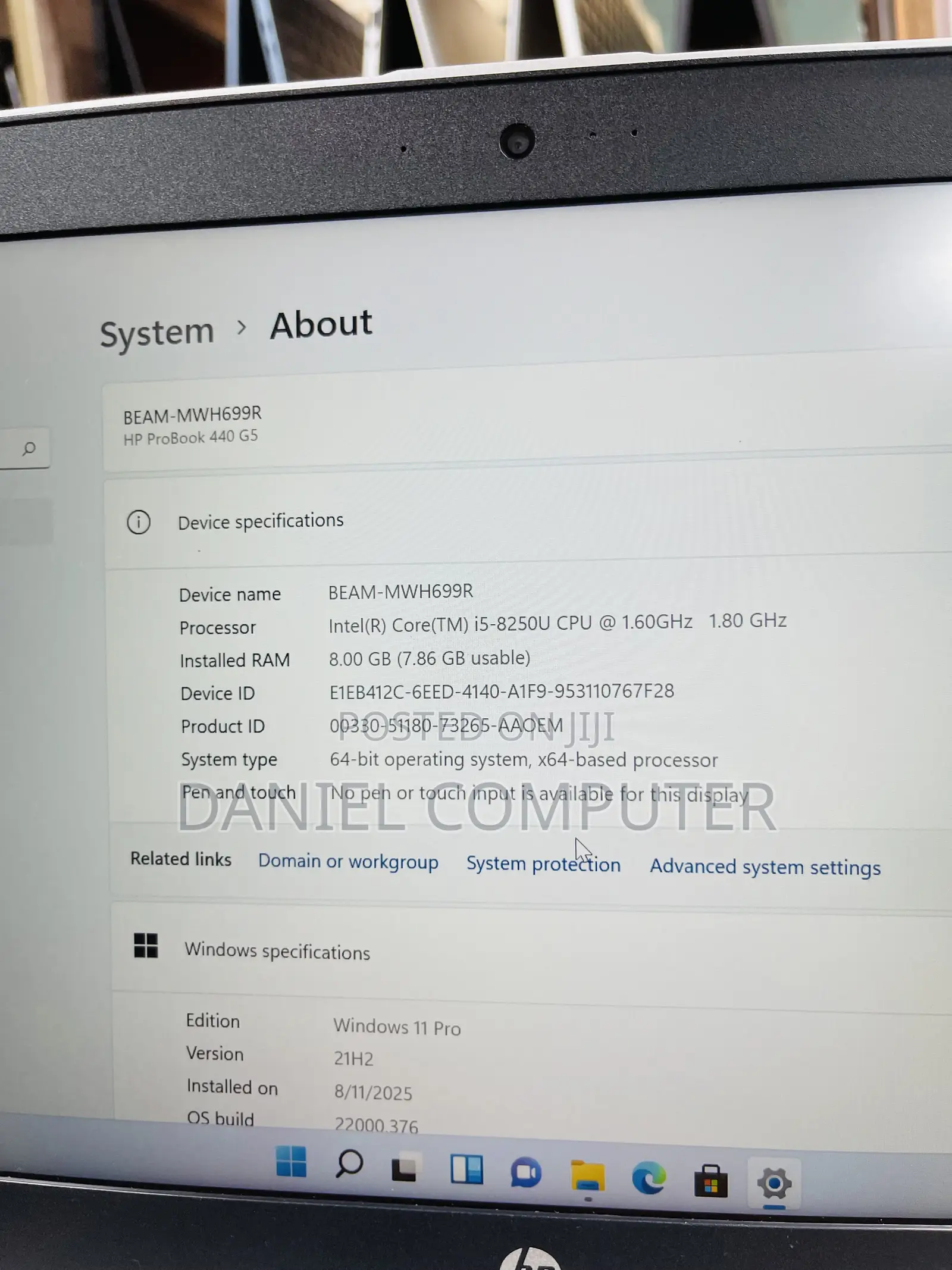 Laptop HP ProBook 440 G5 8GB Intel Core i5 HDD 500GB