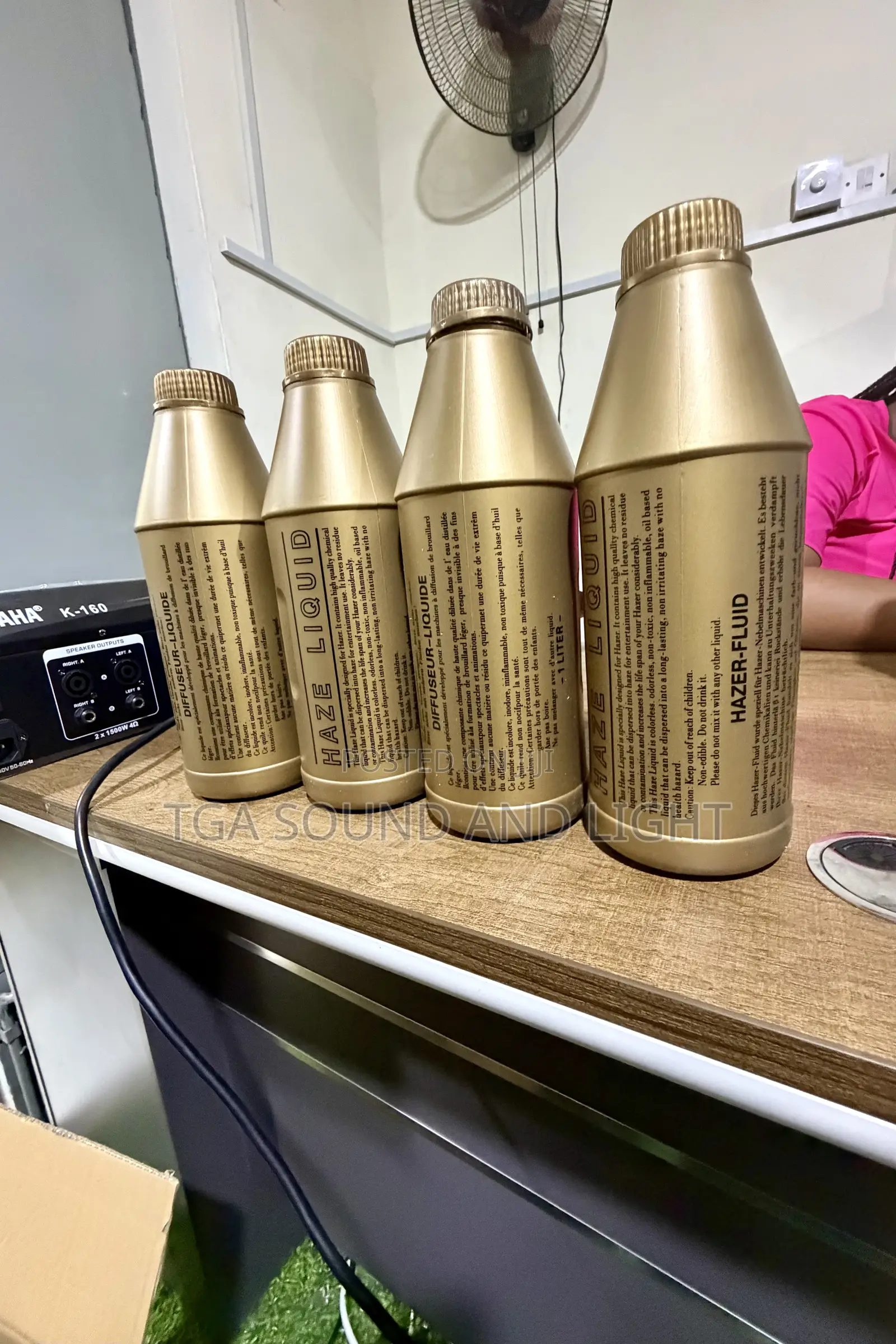 Haze Machine Fluid Pack (4pcs)