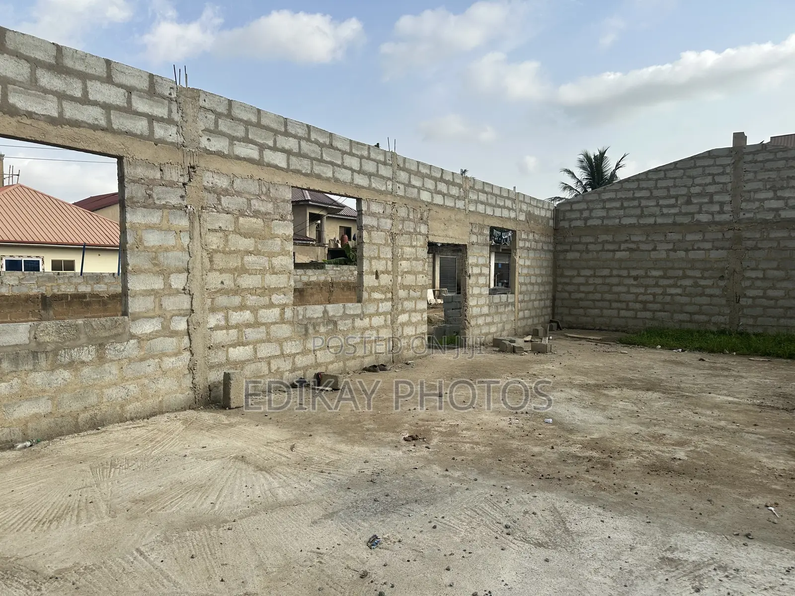 Church, With Two Officers,Kitchen and Washrooms at Pokuase Fise Wo