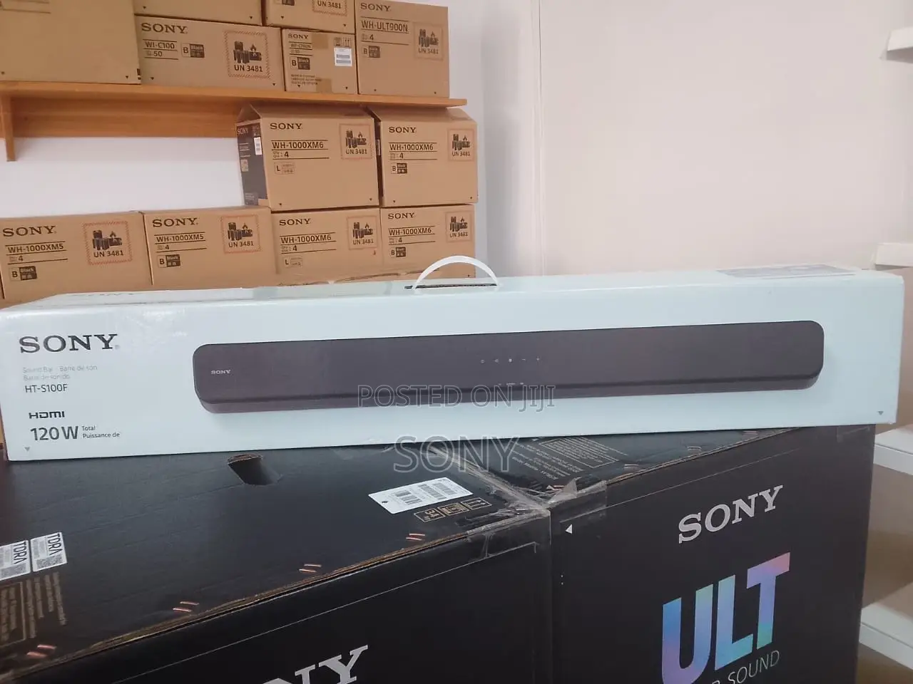 Sony Ht-S100f Soundbar – Cinema Sound With Optical Cable”