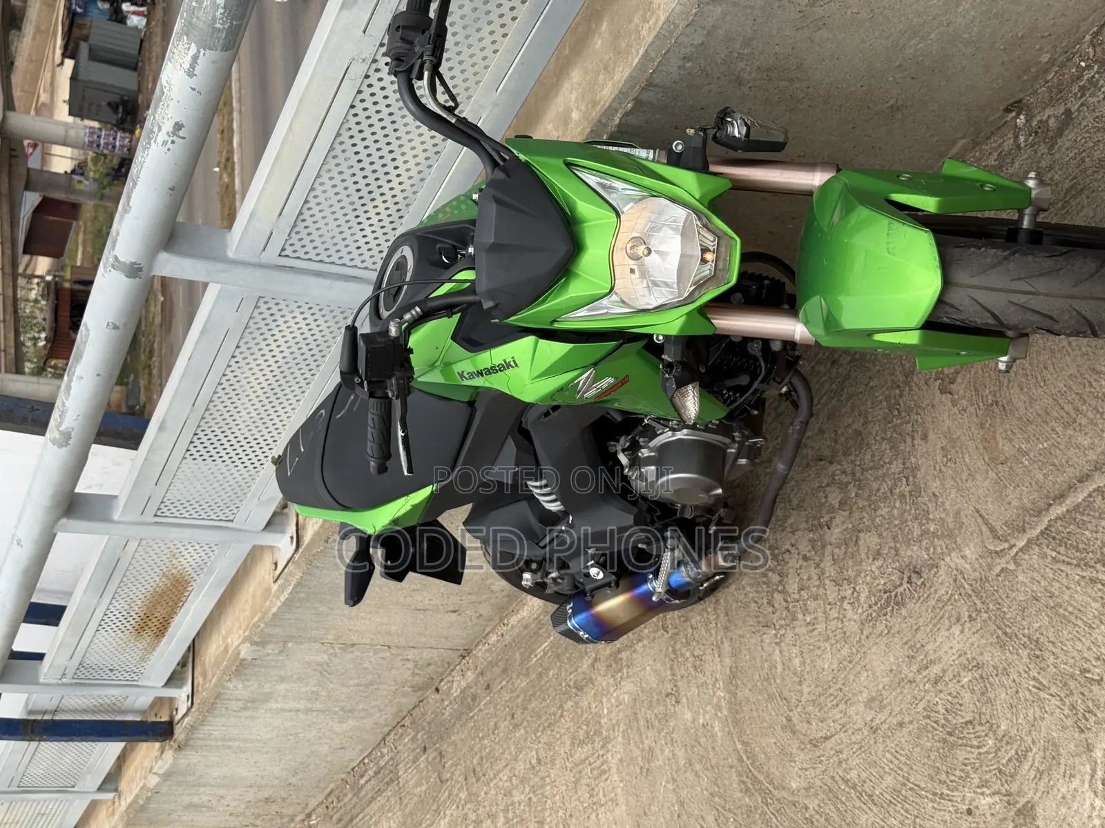 Kawasaki Z125 Pro 2018 Green