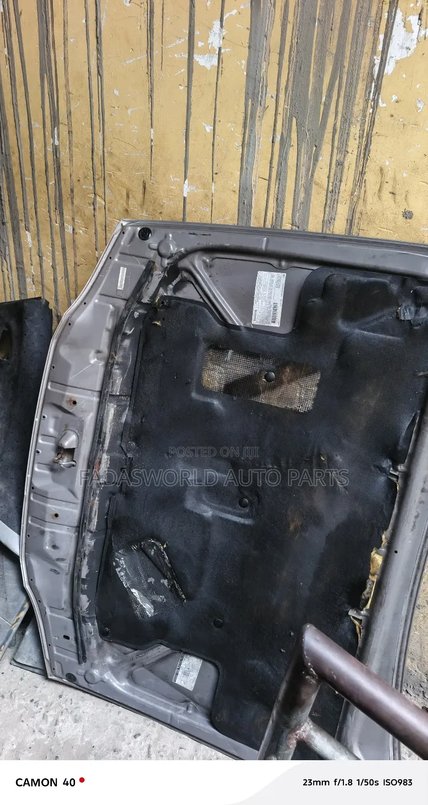 Toyota Camry (Kwame)Complete Bonnet