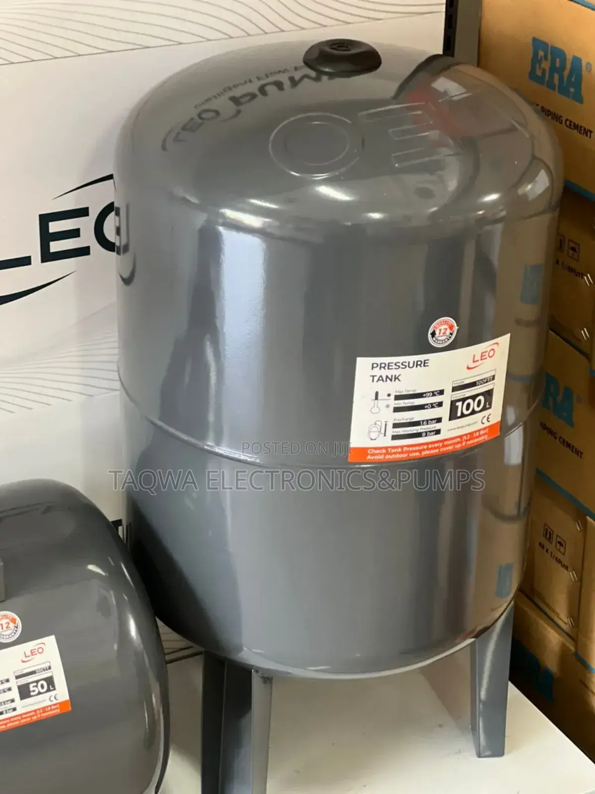 Pressure Tank, Leo 100l Pressure Booster