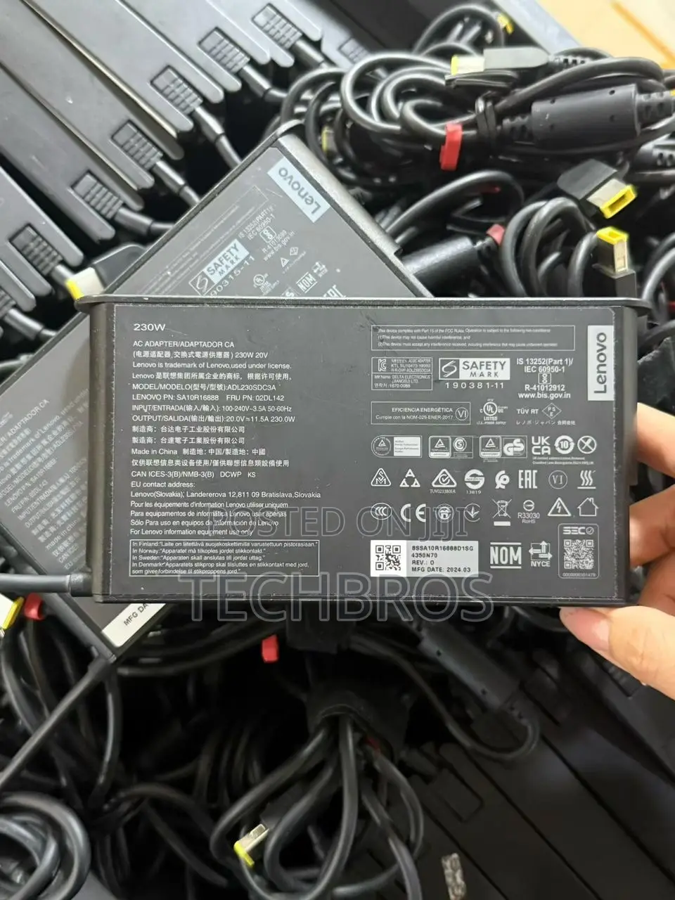 Home Used Lenovo 230w Gaming Charger