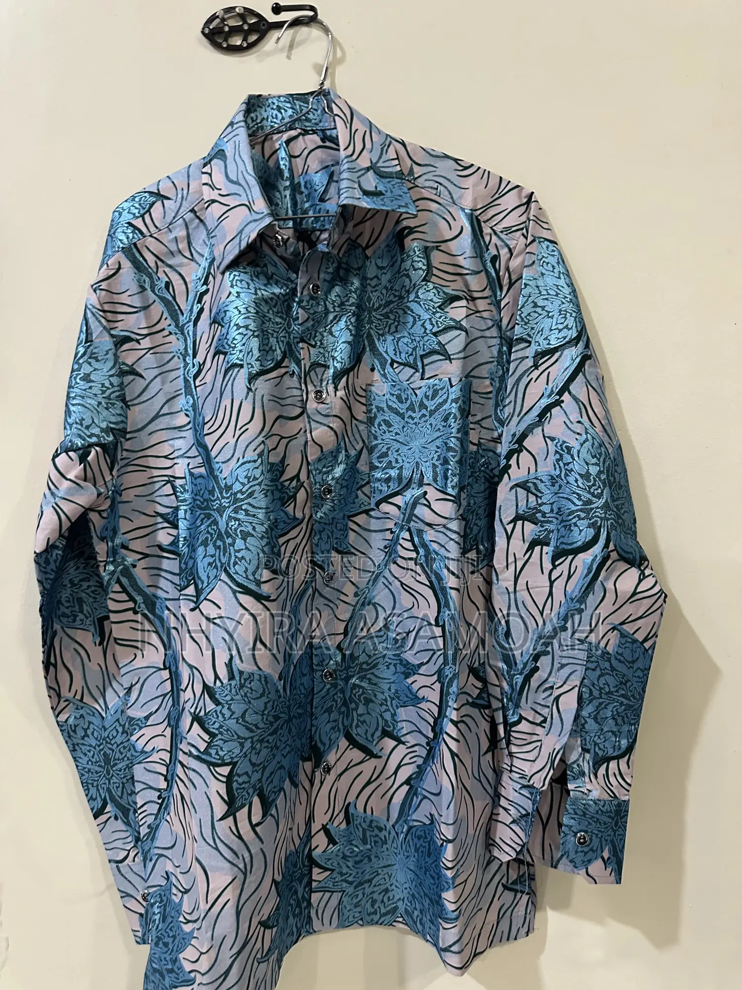 [Last 2] Premium Chiganvy Poplin Shirt - Size 16 (Large)