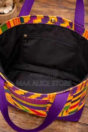 Original Kente Tote Bag – Strong Stylish