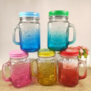 Glass Mug With Cover