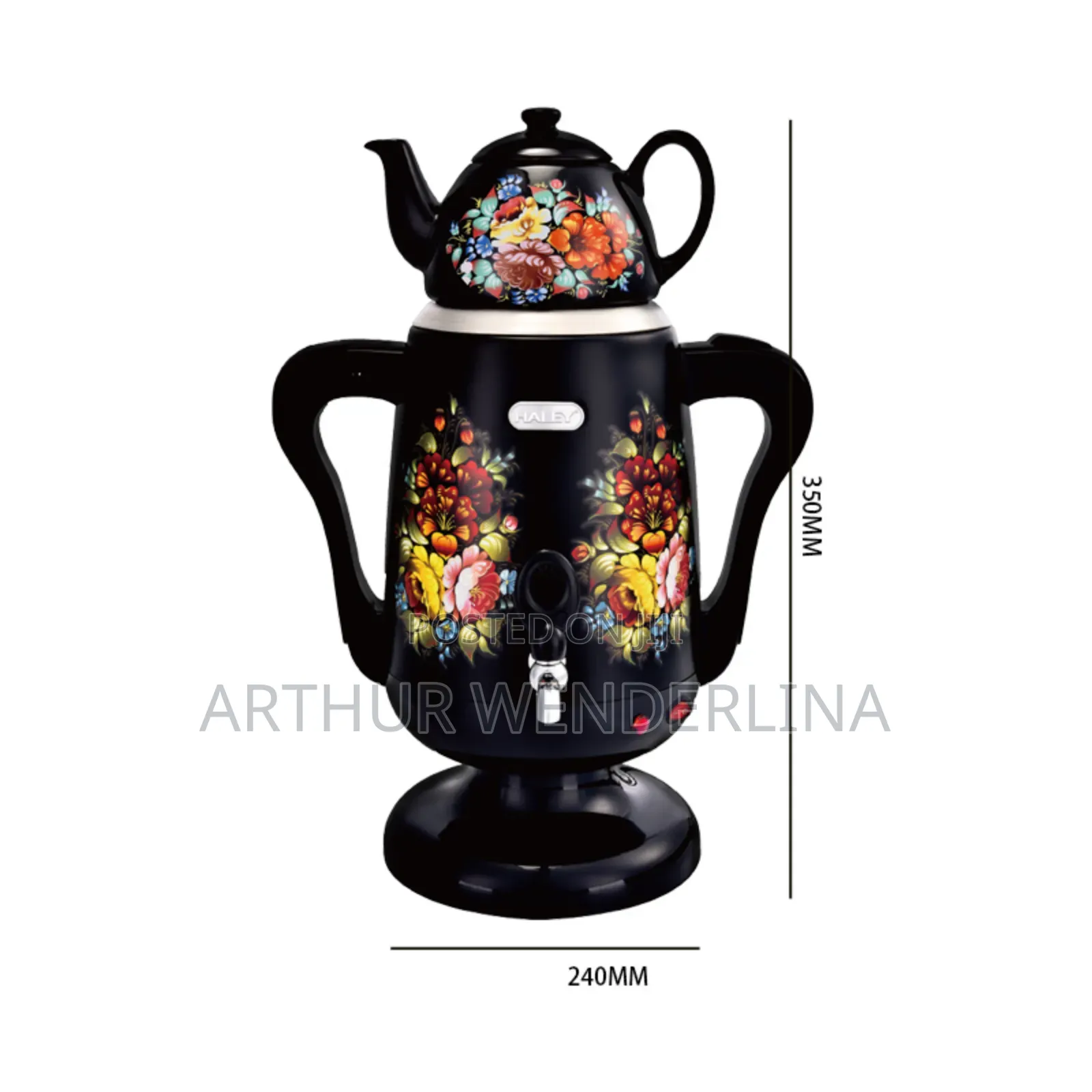 Haley Electric Kettle 3.5liters + 0.6litwrs