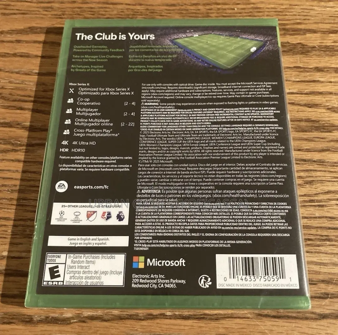 Fc26 Series X /Xbox One Sealed