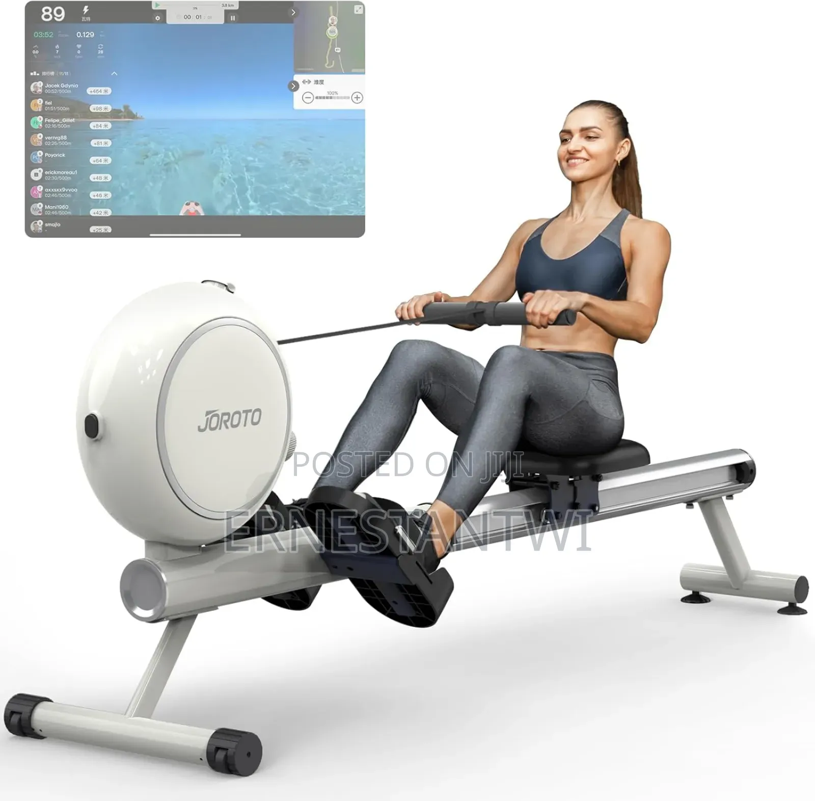 Foldable Magnetic Rowing Machine From Joroto, Uk