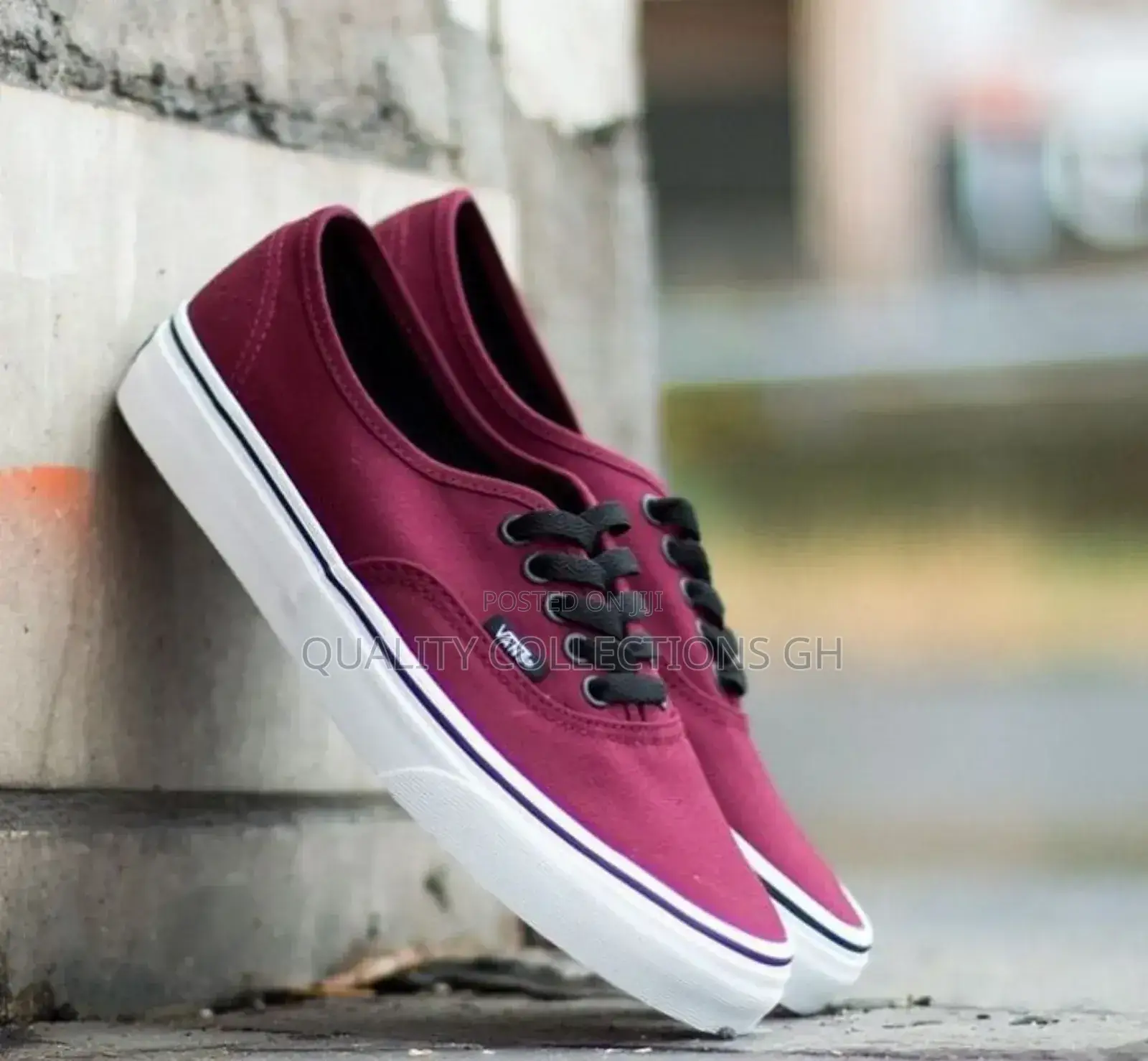 Vans Red and White