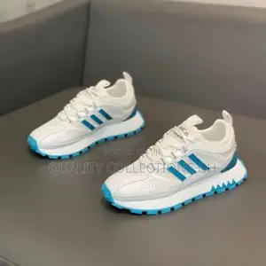 Adidas Sneaker With Blue Stripes