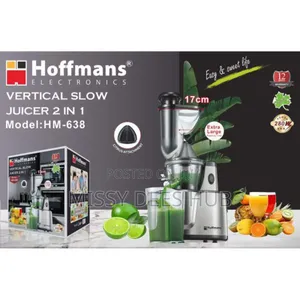 Hoffmans 2in1 Vertical Slow Juicer