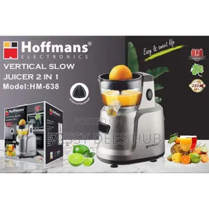 Hoffmans 2in1 Vertical Slow Juicer