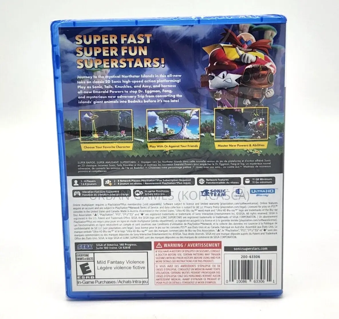 Sonic Superstars Ps5 Sealed
