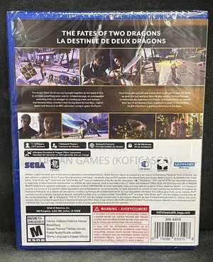 Like a Dragon Infinite Wealth Ps5 Sealed