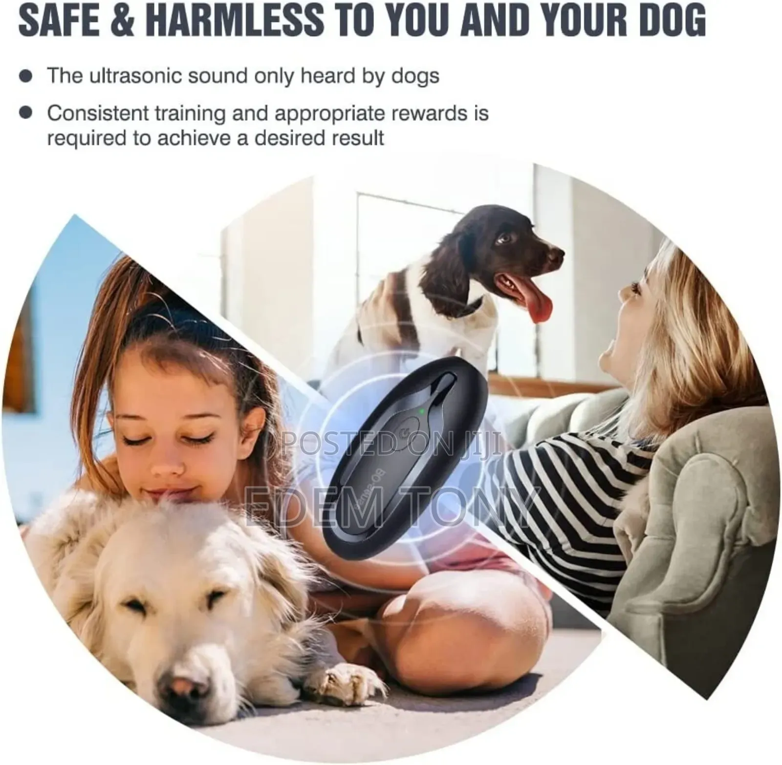Queenmew Handheld Ultrasonic Dog Trainer