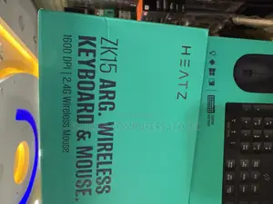 Heatz Wireless Keyboard and Mouse Black Combo Original