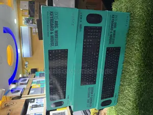 Heatz Wireless Keyboard and Mouse Black Combo Original