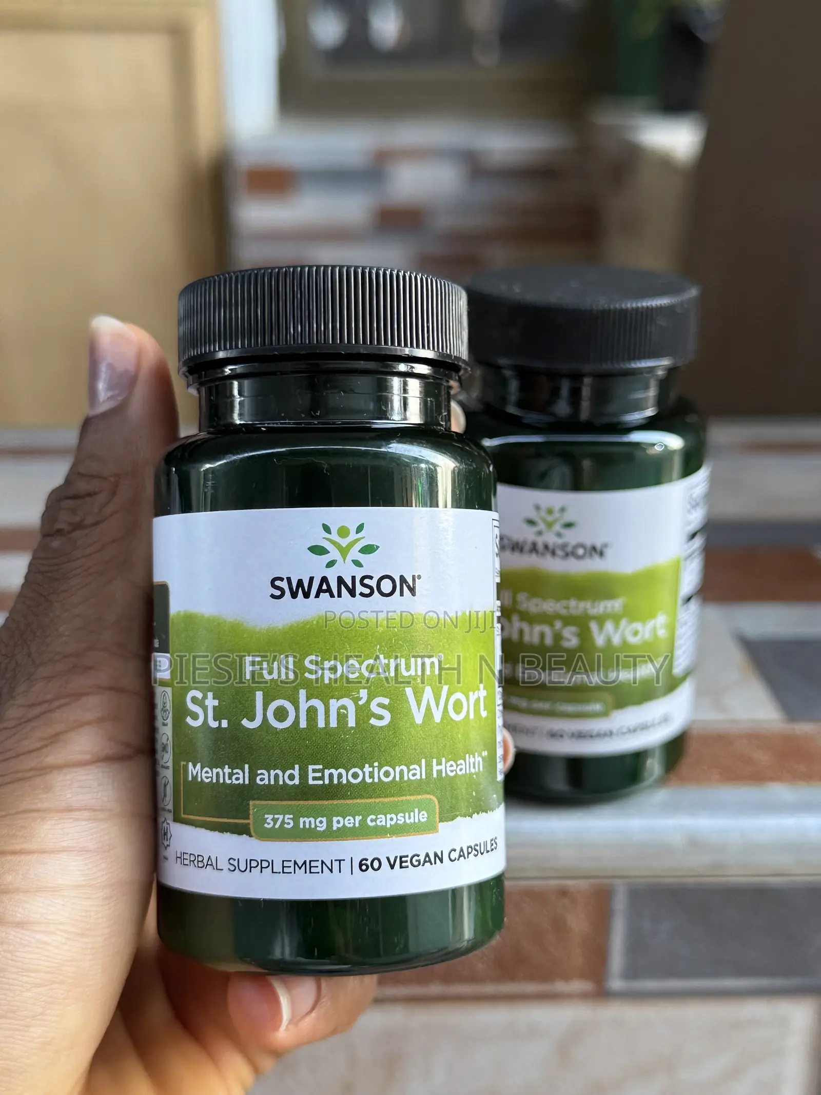 Swanson, Full Spectrum St. John's Wort, 375mg, 60 Capsules