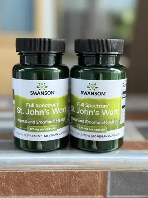 Swanson, Full Spectrum St. John's Wort, 375mg, 60 Capsules