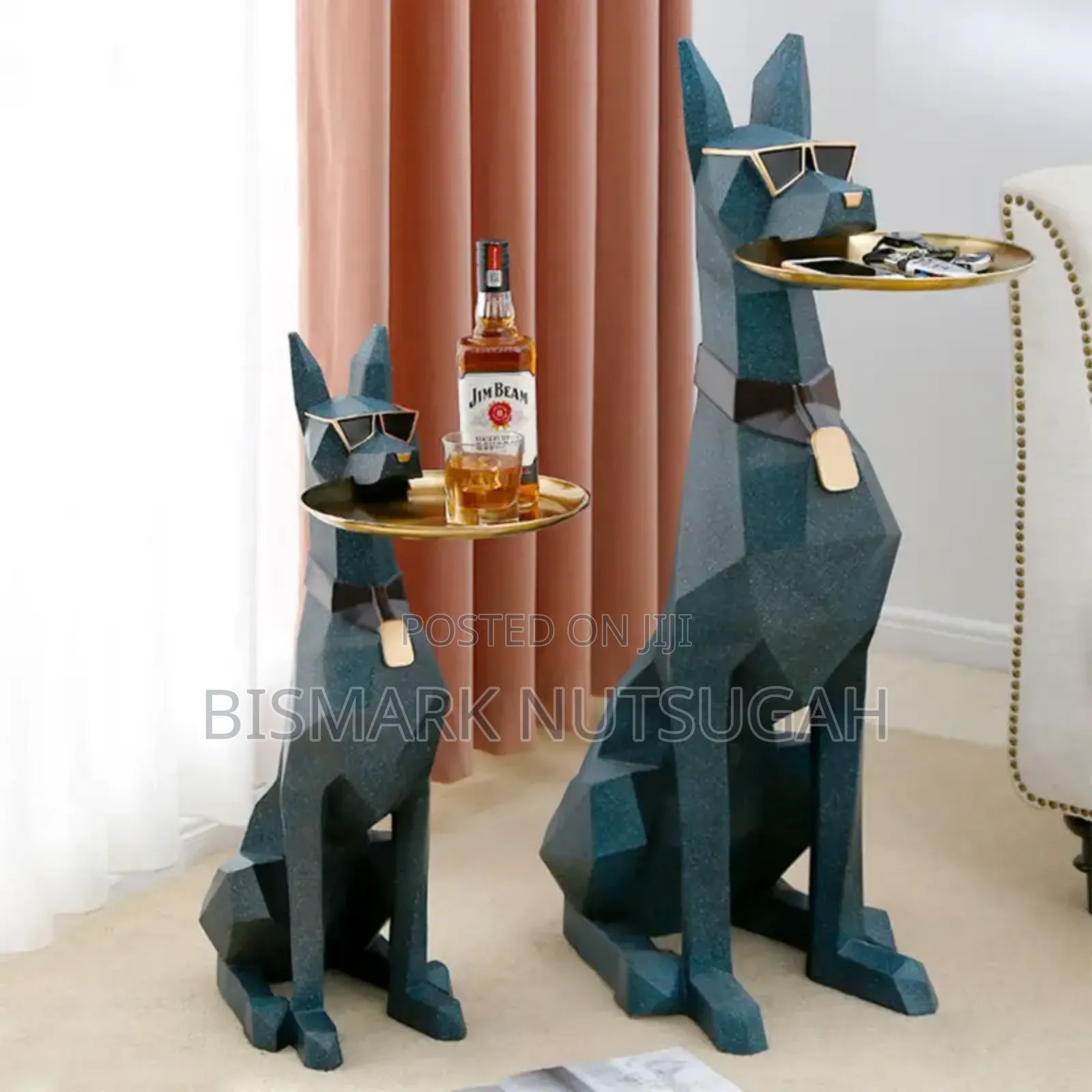Doberman Sculpture Dog Statues