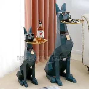 Doberman Sculpture Dog Statues